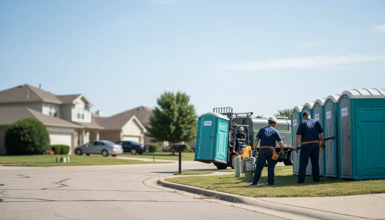 Porta Potty Rental in Van Buren, ME near me